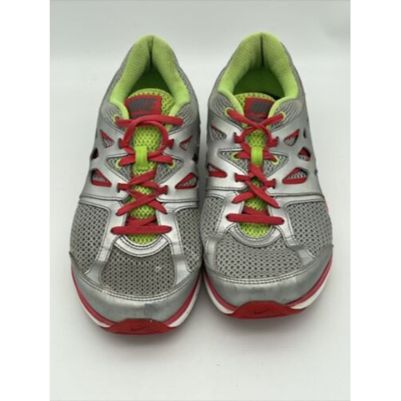 Nike Womens Dual Fusion Lite Running Shoes Gray 599560-001 Lace Up Mesh 9.5M - Picture 2 of 8